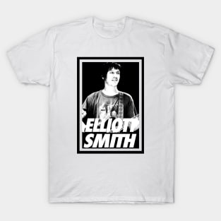 Elliott Smith - Portrait Retro T-Shirt